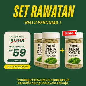 Peria Katak - 3 Botol